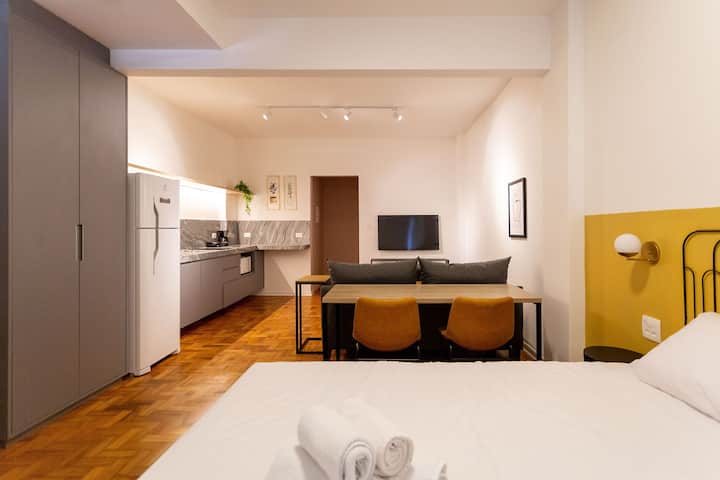 42m² Studio With 24h Concierge In Front Of Mackenz - São Paulo