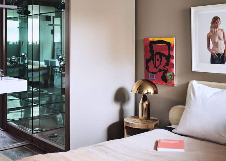 Doucheruimte in hoofdslaap