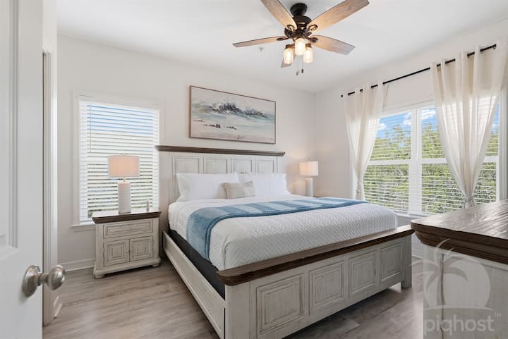Casadelmar-2br/2ba+golf Cart-3 Min To 30a Beaches! - Rosemary Beach, FL