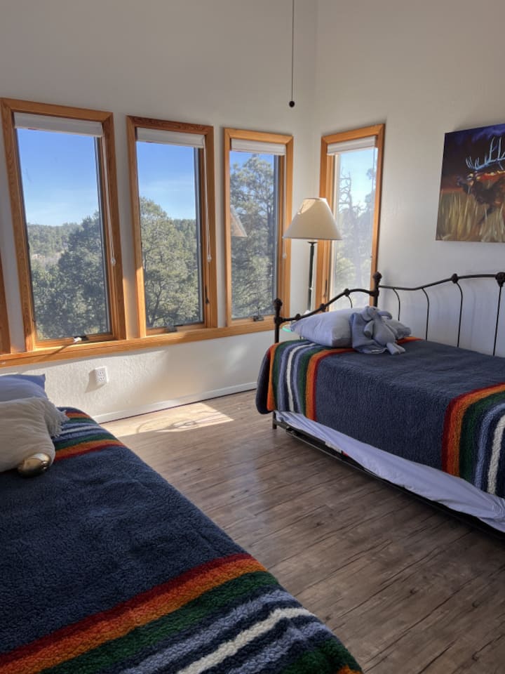 Arriba con increíbles vistas