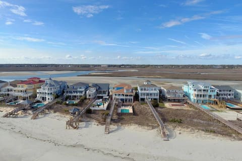 Family Tides- Sound and Sea Views! Heated Pool