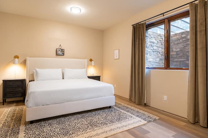 Bedroom 2 features a king bed.