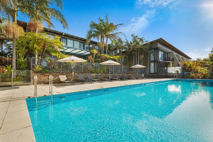 Byron Beachside Bliss – with pool & beach access