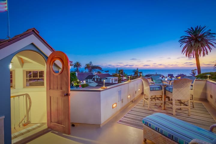Tidewater | 4BR Oceanview Home w/ Rooftop Deck
