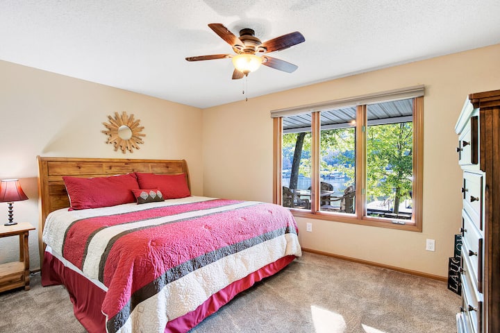 Lake Level King Bedroom