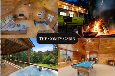 Secluded|Hot Tub|1 Mi DT Black MTN| 20 Mi to AVL