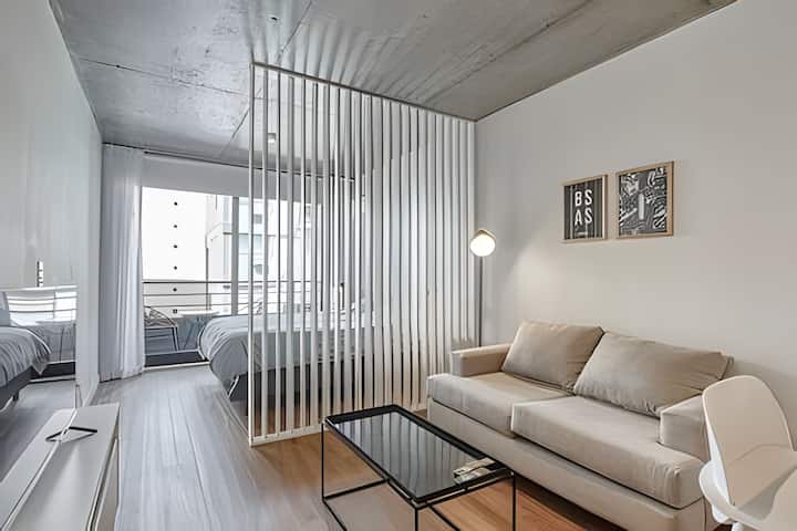 Bright studio apartment in Belgrano