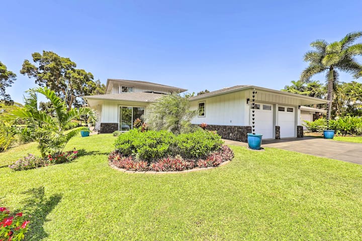 Spacious Kauai Getaway < 1 Mi to the Ocean!