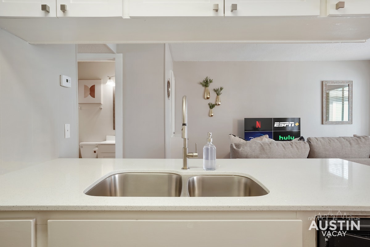 Cook + Gather Around in a Fully Equipped Apartment