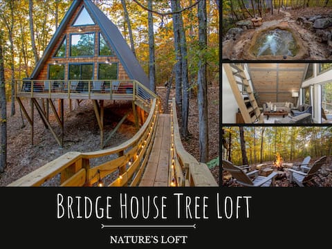 Couples Tree House Boulder Hot Tub Buffalo River