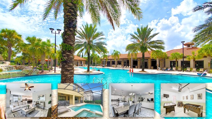 Sunny Home W/ Pool, Hot Tub, 12 Miles From Disney - Davenport, FL