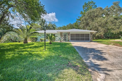 Welcoming Citrus Springs Home w/ Fire Pit