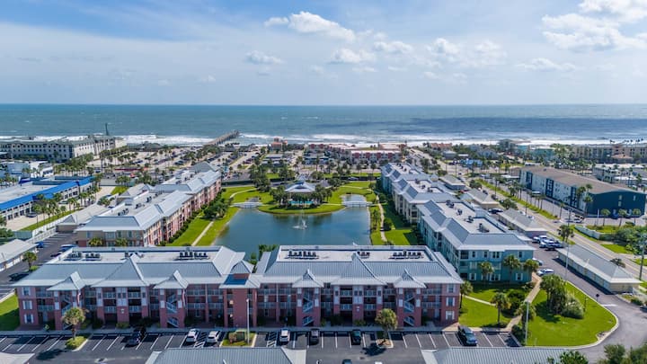 Seaside At Anastasia E202 Coastal Condo - セント・オーガスティーン・ビーチ, FL