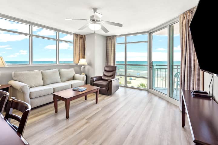 1st Rate Views & Amenities - Ritzy Oceanfront Family Resort W/pools, Pier Restaurant/bar In Ocean Dr - North Myrtle Beach, SC