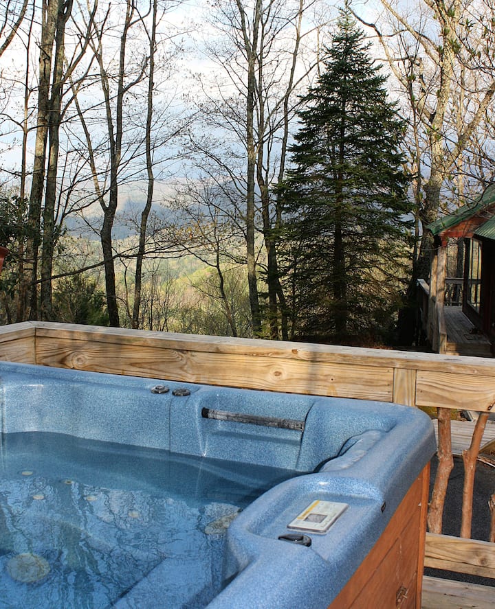 Pet-friendly,cozy Cabin,hot Tub,wood Fireplace,wifi - North Carolina