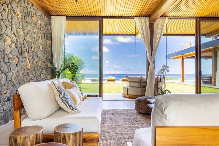 Luxury oceanfront villa · housekeeping & concierge
