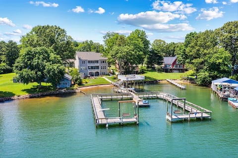 Port Royale Stunning 180° Lake Views w/HugeDock