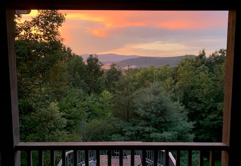 Great Dane: Pet Friendly Mtn Top Cabin, SmartTVs