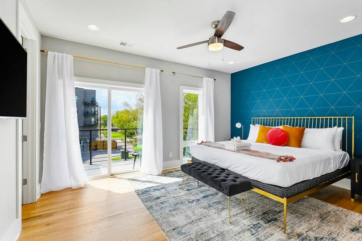 Luxury 4BR | Balcony | Ping Pong | W/D gallery image 3