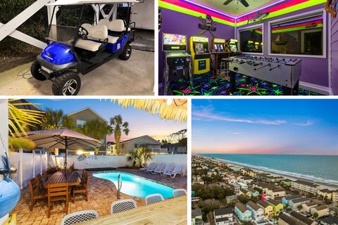 Summer Sale! Cooled PVT Pool, Golf Cart, Arcade, T