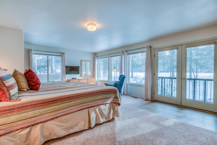 Primaire kingsize slaapkamer