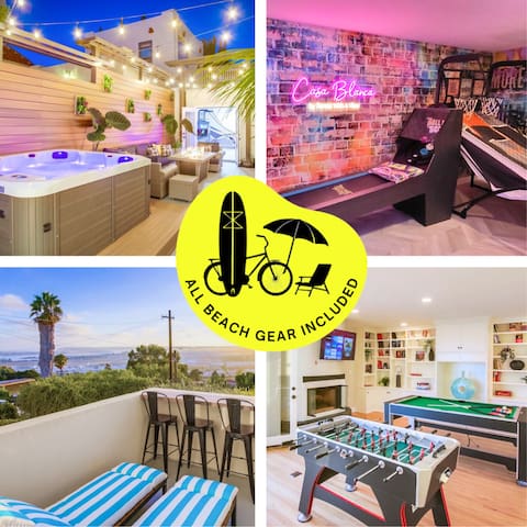 Ultimate Getaway: Spa, Game Rooms, Firepit, Views