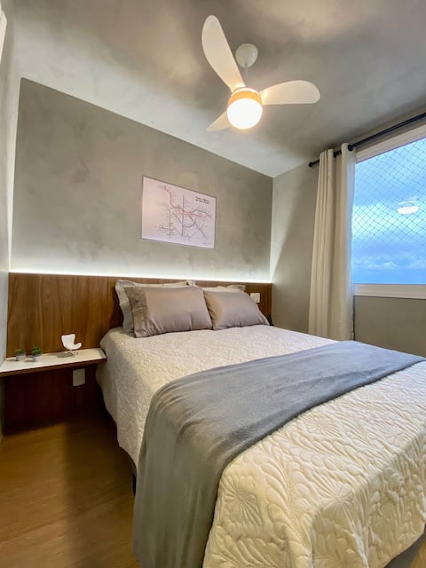 Wonderful Apartment In Front of the Brás Metro!