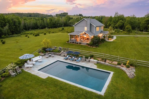 Neversink Retreat:Luxury 3br 15-acre hobby farm