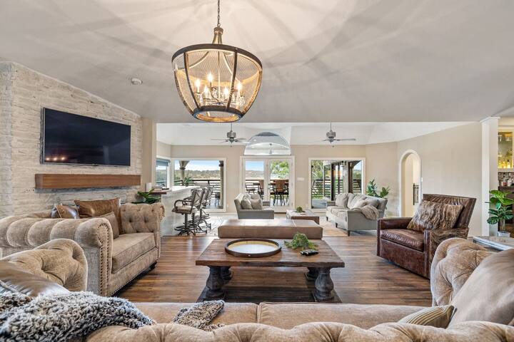 Lake Views + Pool & Waterfall – Lake Travis Vista! gallery image 2