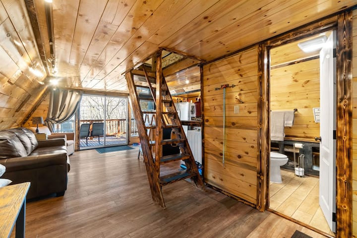 Open Concept dnevni boravak s pametnim televizorom   #air b i b Dover TN