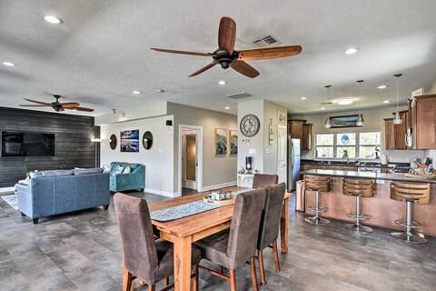 Secluded Seabrook Waterfront Home w/ Patio!