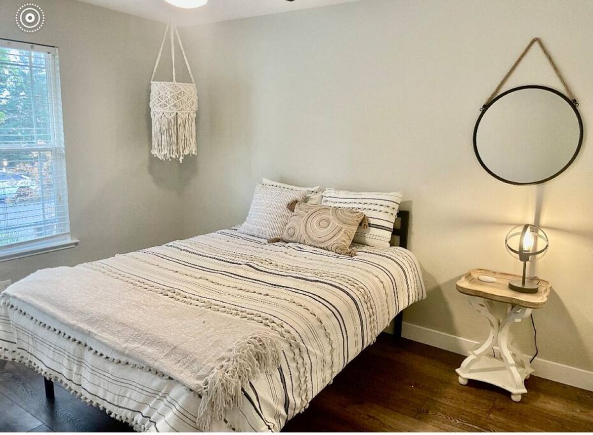 Boho elegantna spavaća soba