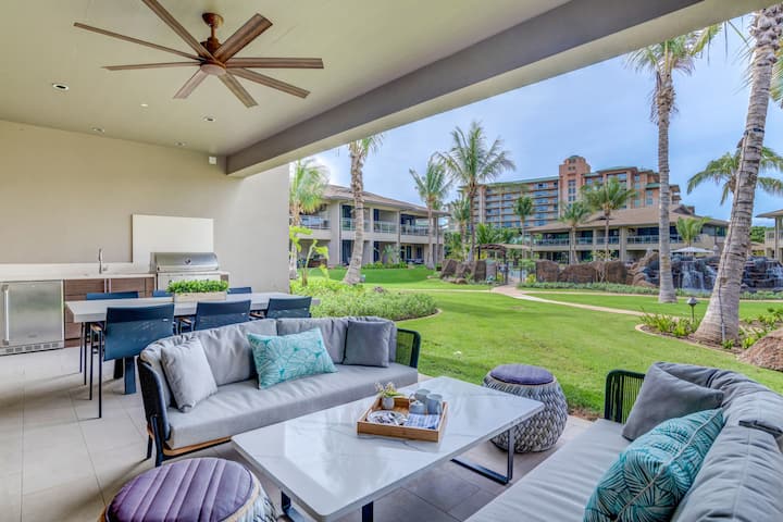 Maui Resort Rentals: 9 Total Bedrooms At Kaanapalis Newest Luxury Residences, Steps From Beach & Resort Amenities! - Maui, HI