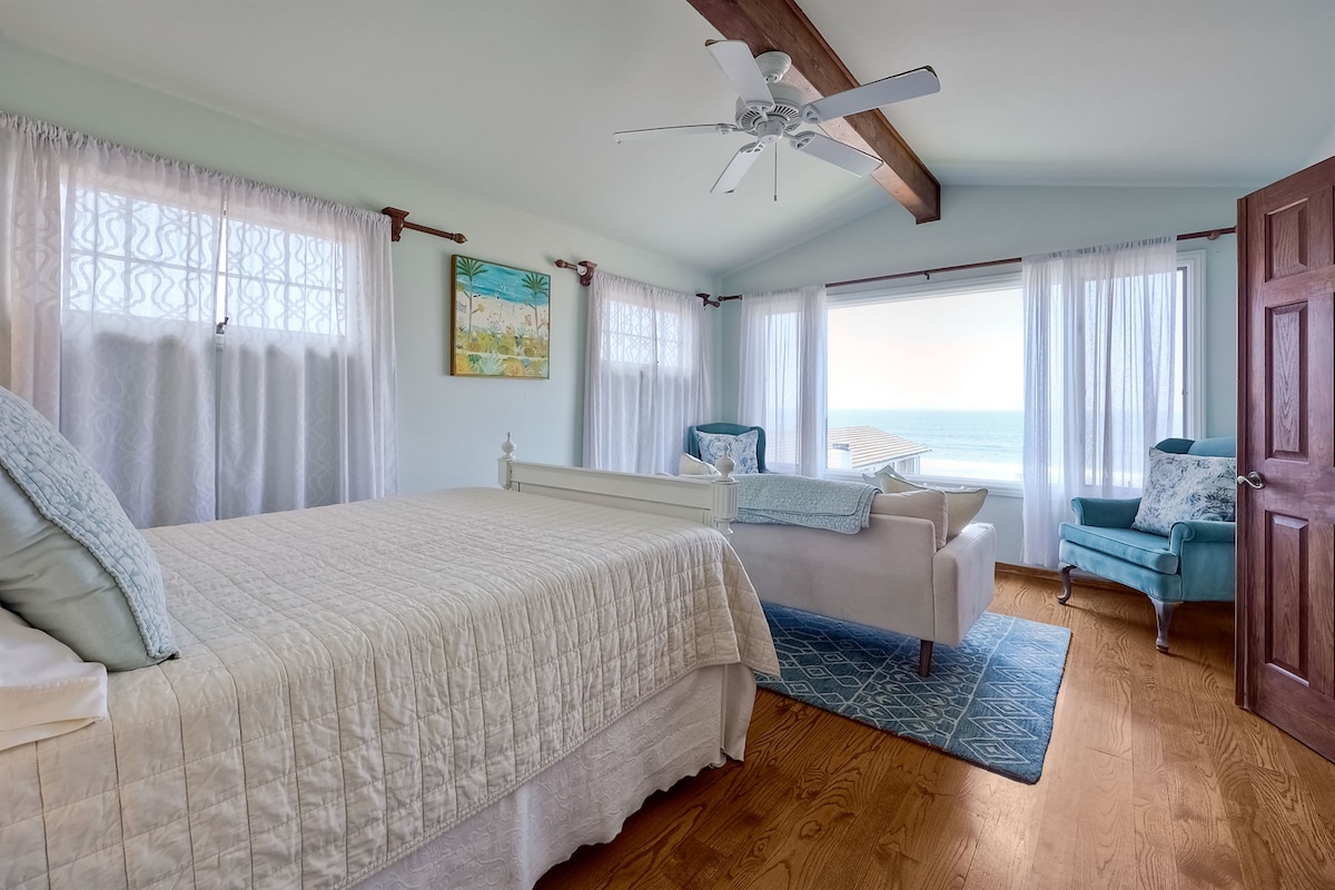 Mwonekano wa bahari kutoka kitandani kwako