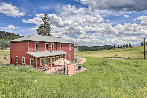 Mtn View + Group Ready: Conifer Home on 100 Acres!