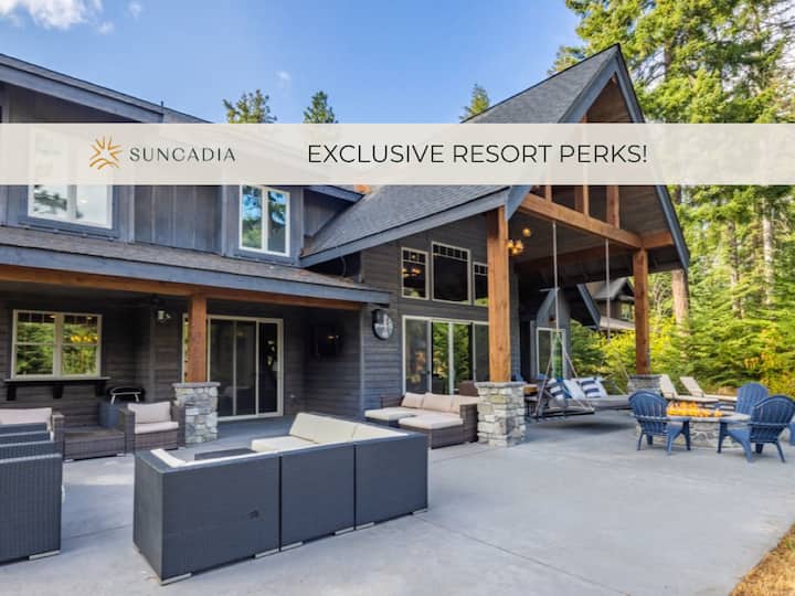 Golf Course View, Game Room & Suncadia Pool Access - Cle Elum, WA