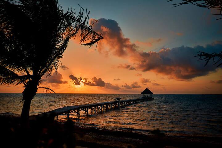 Beachfront Villa with Long Private Pier and Pool! gallery image 5