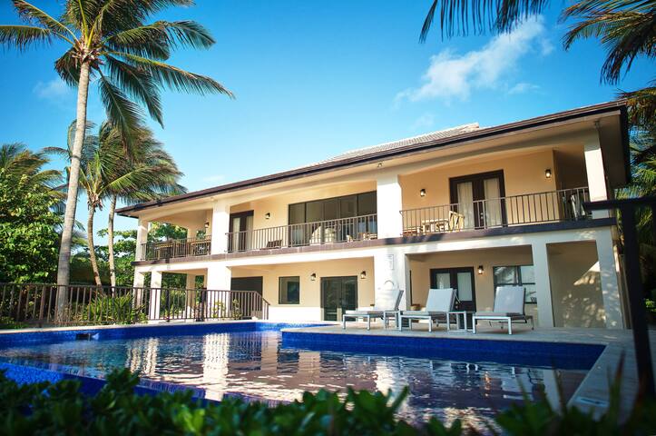 Beachfront Villa with Long Private Pier and Pool! gallery image 2