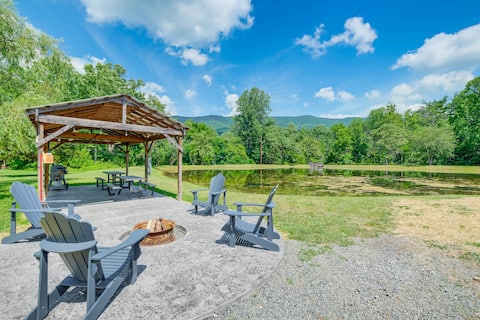 Mtn Views & Idyllic Setting! Clifton Forge Retreat