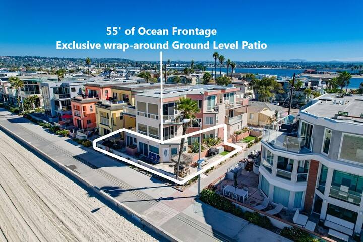 55’ Ocean Frontage + Exclusive Ground Level Patio gallery image 2