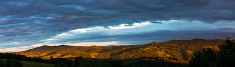 Apt Saint-Côme-d'Olt - balcony with view
