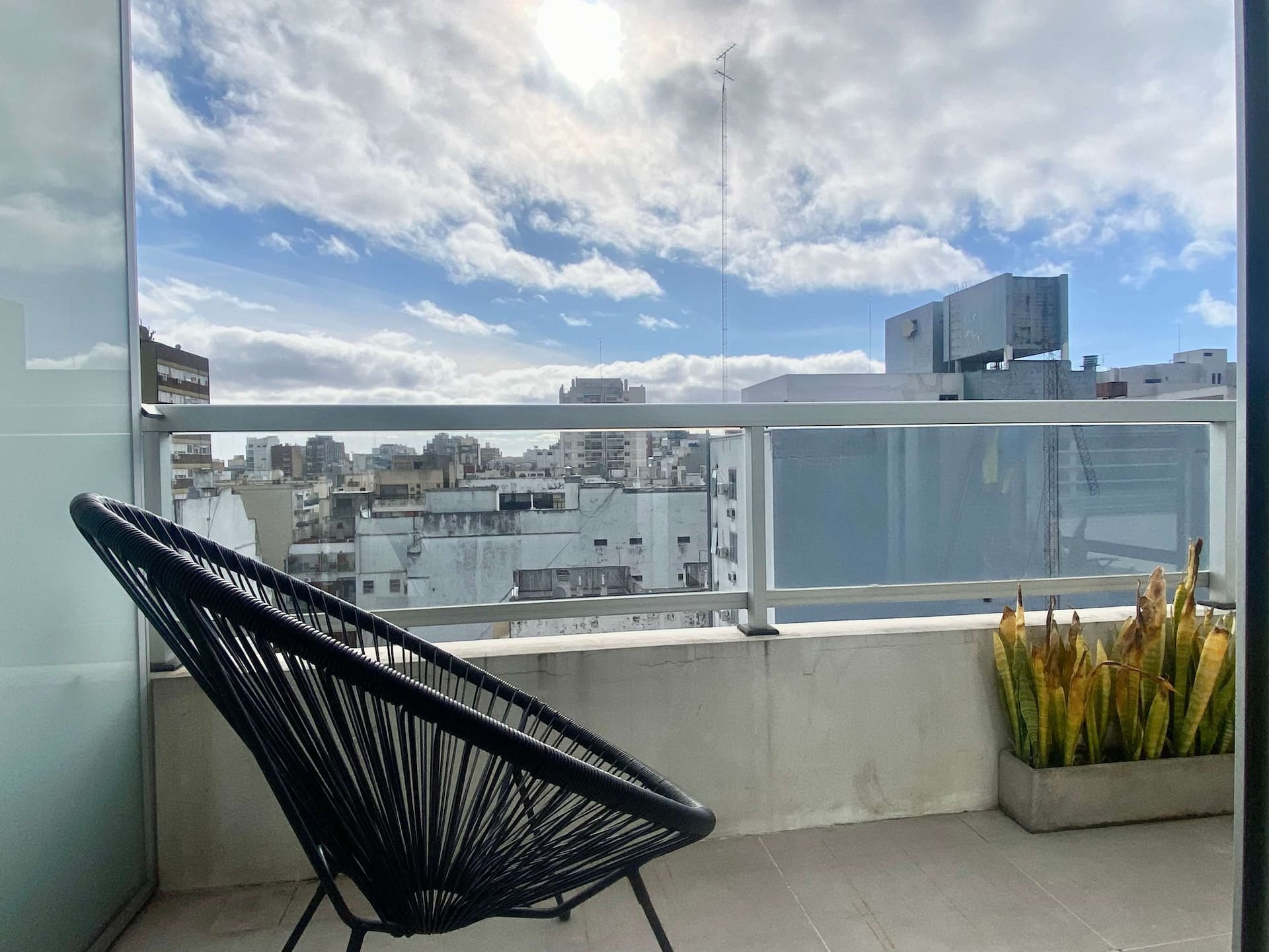 Kitnet de 1 ambiente com varanda interna no 11º andar em Belgrano