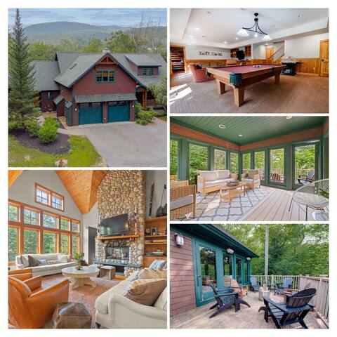 Grand Fireplace | Pool Table | Wifi | Sleeps 18