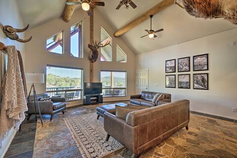 Payson Escape w/ Mtn Views & Fire Pit!
