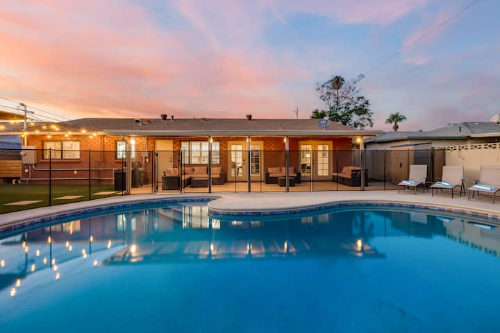Lux W/guest House, Pool, Putt, Mins To Old Town - Scottsdale, AZ