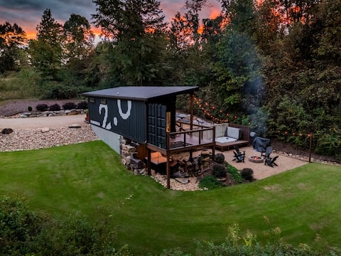 Shipyard 2.0 | Hot Tub, Waterfall, Fire + Hammock!