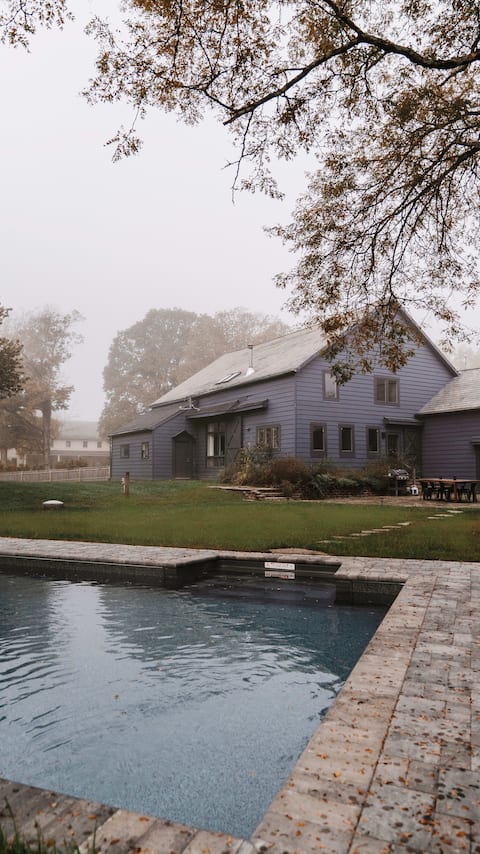 Pool, Fireplace, Converted Barn! | Chic Barn House