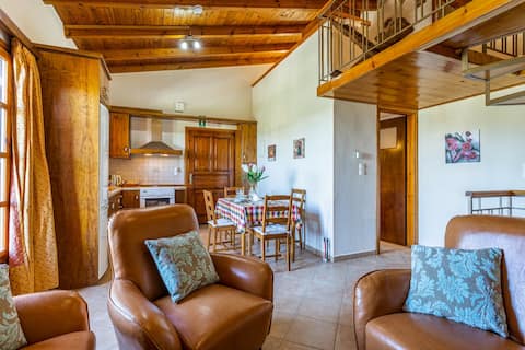 Top performing Airbnb: Private Pool – Stone 2bd Villa Kamelia in Δήμος Πλατανιά