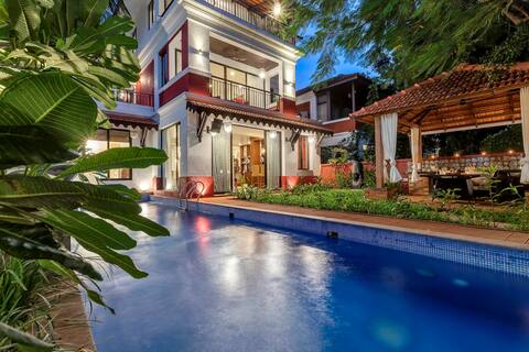Stairway to Heaven 4 BHK Villa, Candolim