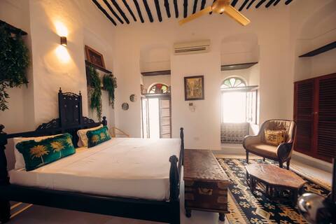 Zanzibar Room in eco-friendly guesthouse